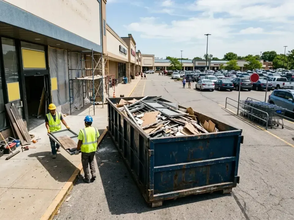 retail-store-renovation-debris-003 — frequently asked questions, Roll-off Dumpster Rentals in Omro, WI
